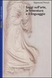 Cover of Saggi sull'arte, la letteratura e il linguaggio
