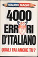 Cover of 4000 errori d'Italiano