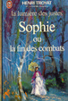 Cover of Sophie ou la fin des combats