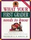 Cover of What Your First Grader Needs to Know