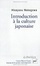 Cover of Introduction à la culture japonaise