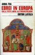 Cover of Ebrei in Europa