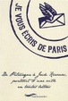 Cover of Je vous écris de Paris