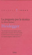 Cover of La pregunta por la técnica
