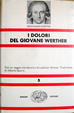 Cover of I dolori del giovane Werther