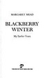 Cover of Blackberry Winter