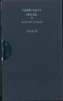 Cover of Opere III