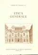 Cover of Etica generale