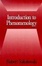 Cover of "Introduction to Phenomenology"