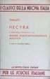 Cover of Hecyra e antologia pedagogica da Andria, Heautontimorumenos, Adelphoe
