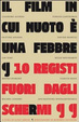 Cover of Il film in cui nuoto è una febbre