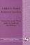 Cover of A Biblical Hebrew Reference Grammar