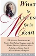 Cover of What to Listen for in Mozart
