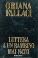 Cover of Lettera ad un bambino mai nato