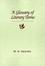 Cover of "Glossary of Literary Terms"