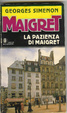 Cover of La pazienza di Maigret