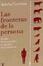 Cover of Fronteras de la persona, las