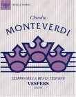 Vespro Della Beata Vergine = : Vespers (1610) (Oxford Choral Works)