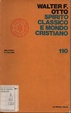 Cover of Spirito classico e mondo cristiano
