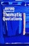 Cover of "The Oxford Dictionary of Thematic Quotations"