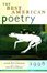 Cover of The Best American Poetry 1998