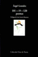 Cover of 101+ 19 = 120 poemas