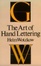 Cover of Art of Hand-Lettering Its Mastery and Practice