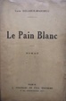 Cover of Le pain blanc