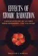 Cover of Effects of Atomic Radiation