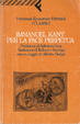 Cover of Per la pace perpetua