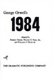 Cover of George Orwell's 1984