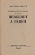 Cover of Bergeret a Parigi