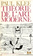 Cover of Theorie de l'art moderne