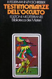 Cover of Testimonianze dell'occulto