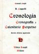 Cover of Cronologia, cronografia e calendario perpetuo