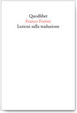 Cover of Lezioni sulla traduzione