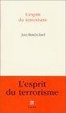Cover of L'esprit du terrorisme
