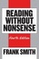 Cover of "Reading Without Nonsense"