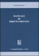 Cover of Manuale di diritto privato