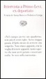 Cover of Intervista a Primo Levi, ex deportato