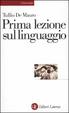 Cover of Prima lezione sul linguaggio
