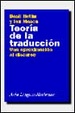 Cover of Teoría de la traducción