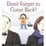 Cover of 'Don't Forget to Come Back!'