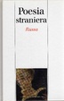 Cover of Poesia straniera