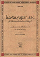 Cover of Isavasyopanisad