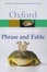 Cover of "Oxford Dictionary of Phrase and Fable"