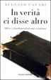 Cover of In verità, in verità ci disse altro. Oltre i fondamentalismi cristiani