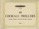 Cover of 80 Chorale Preludes