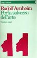 Cover of Per la salvezza dell'arte
