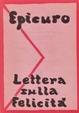 Cover of Lettera sulla felicità